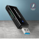 Kártyaolvasó Axagon CRE-S2N, USB-A 3.2 Gen 1, SD, microSD, fekete Kártyaolvasó Axagon CRE-S2N, USB-A 3.2 Gen 1, SD, microSD, fekete