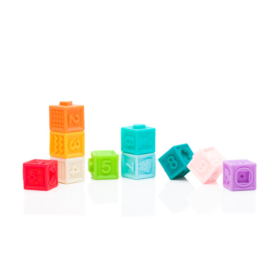Fillikid kockák puha színes 10 db TL969 Fillikid kockák puha színes 10 db TL969