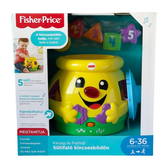 Fisher-Price fejlesztő játék sütifaló kincsesbödön T5320 Fisher-Price fejlesztő játék sütifaló kincsesbödön T5320