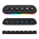 HUB USB Streamplify Hub Deck 5 RGB 12V Fekete HUB USB Streamplify Hub Deck 5 RGB 12V Fekete