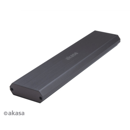 SSD Ház Akasa Portable M.2 PCIe/ NVMe SSD - USB 3.1 Gen 2 ultra slim alumínium SSD Ház Akasa Portable M.2 PCIe/ NVMe SSD - USB 3.1 Gen 2 ultra slim alumínium