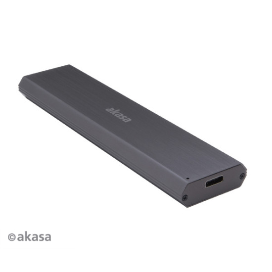 SSD Ház Akasa Portable M.2 PCIe/ NVMe SSD - USB 3.1 Gen 2 ultra slim alumínium SSD Ház Akasa Portable M.2 PCIe/ NVMe SSD - USB 3.1 Gen 2 ultra slim alumínium