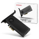 SSD beépítő keret Axagon PCEM2-D M.2 PCIe és M.2 SATA SSD adapter SSD beépítő keret Axagon PCEM2-D M.2 PCIe és M.2 SATA SSD adapter