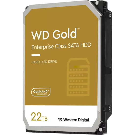 HDD SATA WD 22TB 3.5 7200 512M 24x7 Gold Enterprise HDD SATA WD 22TB 3.5 7200 512M 24x7 Gold Enterprise
