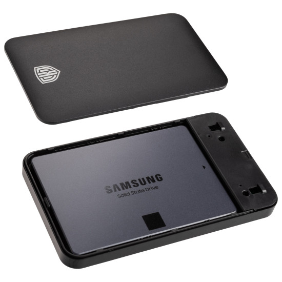 HDD ház Kolink 2.5˝ USB 3.1 Type-C Fekete HDD ház Kolink 2.5˝ USB 3.1 Type-C Fekete