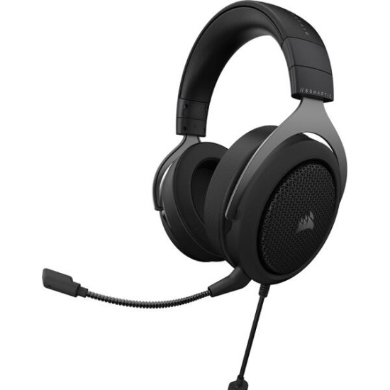 Fejhallgató Corsair HS60 HAPTIC USB Black Fejhallgató Corsair HS60 HAPTIC USB Black