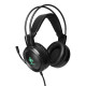 Fejhallgató Deltaco Gaming DH110 LED Gaming Mikrofonnal Fekete Fejhallgató Deltaco Gaming DH110 LED Gaming Mikrofonnal Fekete