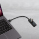 HUB USB 3.0 Axagon 4x USB 3.0 20cm Fekete HUB USB 3.0 Axagon 4x USB 3.0 20cm Fekete