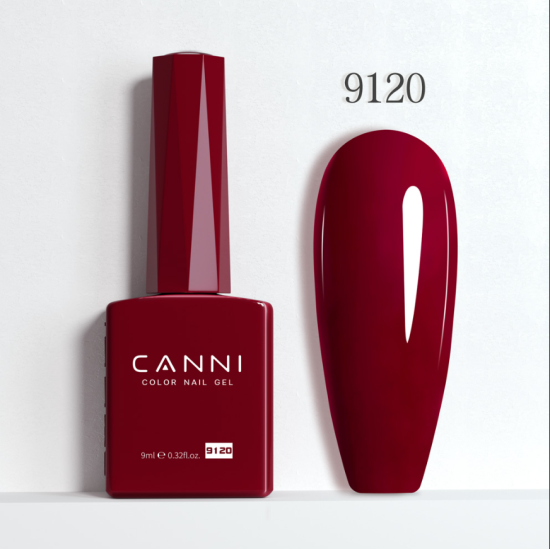 CANNI HEMA FREE UV/LED gél lakk 9ml- No.9120 CANNI HEMA FREE UV/LED gél lakk 9ml- No.9120