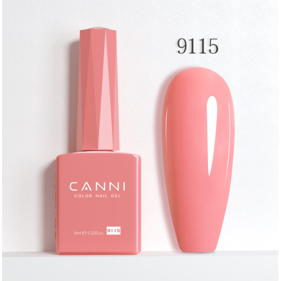 CANNI HEMA FREE UV/LED gél lakk 9ml- No.9115 CANNI HEMA FREE UV/LED gél lakk 9ml- No.9115