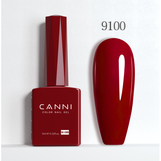 CANNI HEMA FREE UV/LED gél lakk 9ml- No.9100