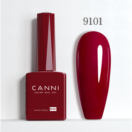 CANNI HEMA FREE UV/LED gél lakk 9ml- No.9101 CANNI HEMA FREE UV/LED gél lakk 9ml- No.9101
