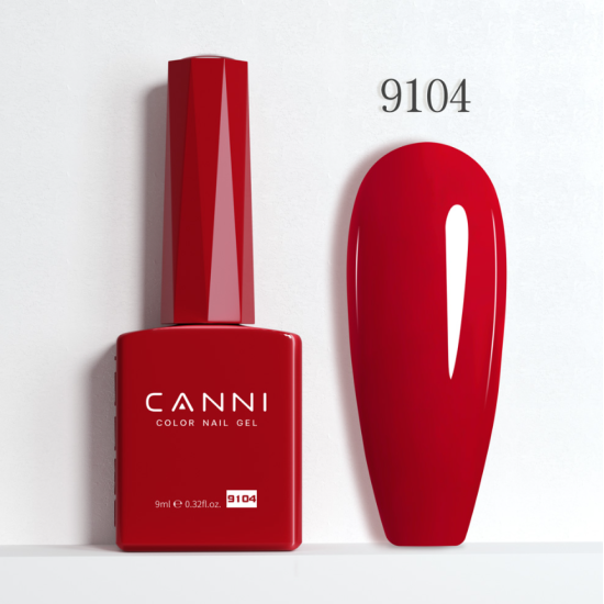 CANNI HEMA FREE UV/LED gél lakk 9ml- No.9104 CANNI HEMA FREE UV/LED gél lakk 9ml- No.9104