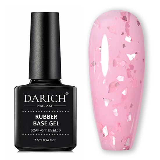 DARICH Rubber Base 7.5 ml No.F4 Baby Flakyes DARICH Rubber Base 7.5 ml No.F4 Baby Flakyes