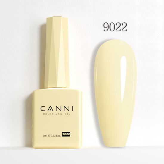 CANNI HEMA FREE UV/LED gél lakk 9ml No.9022 CANNI HEMA FREE UV/LED gél lakk 9ml No.9022