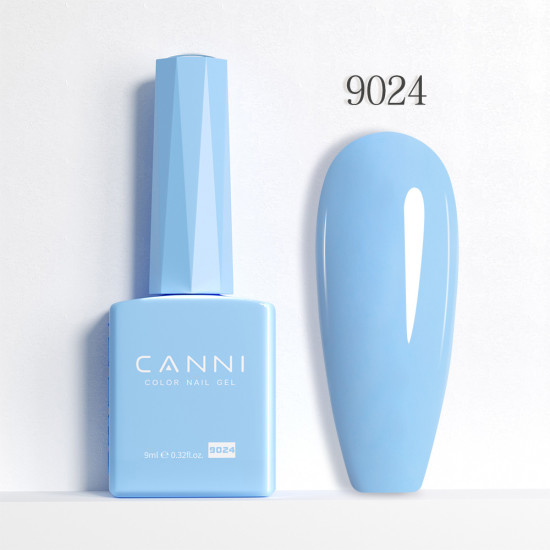 CANNI HEMA FREE UV/LED gél lakk 9ml No.9024 CANNI HEMA FREE UV/LED gél lakk 9ml No.9024