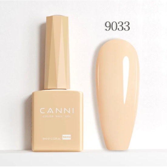 CANNI HEMA FREE UV/LED gél lakk 9ml No.9033 CANNI HEMA FREE UV/LED gél lakk 9ml No.9033