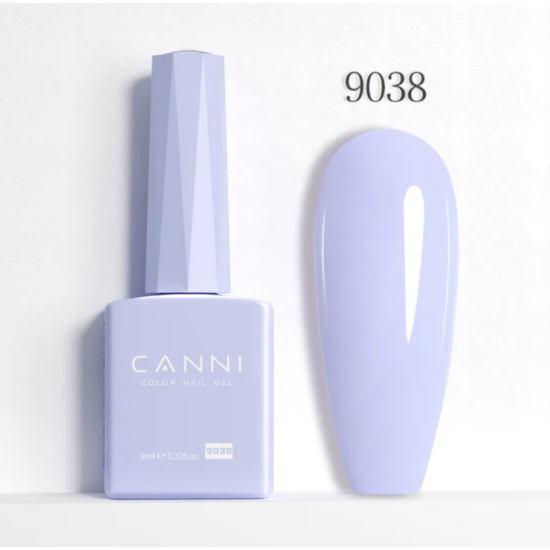 CANNI HEMA FREE UV/LED gél lakk 9ml No.9038 CANNI HEMA FREE UV/LED gél lakk 9ml No.9038