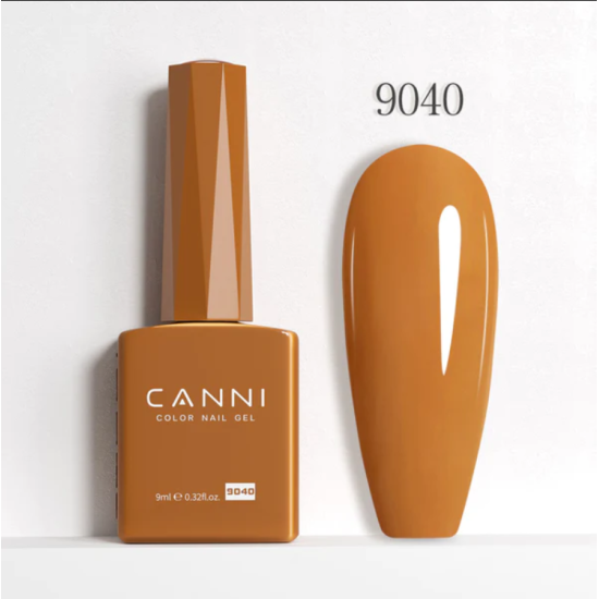 CANNI HEMA FREE UV/LED gél lakk 9ml No.9040 CANNI HEMA FREE UV/LED gél lakk 9ml No.9040