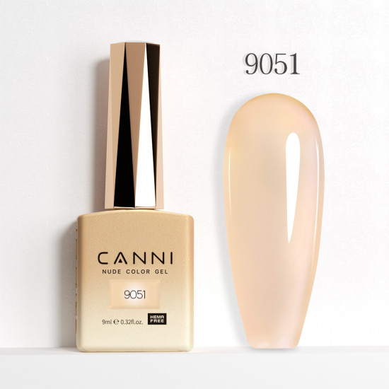 CANNI HEMA FREE UV/LED gél lakk 9ml No.9051 CANNI HEMA FREE UV/LED gél lakk 9ml No.9051