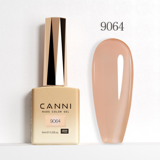 CANNI HEMA FREE UV/LED gél lakk 9ml No.9064 CANNI HEMA FREE UV/LED gél lakk 9ml No.9064