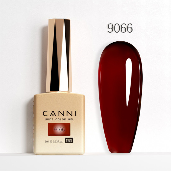 CANNI HEMA FREE UV/LED gél lakk 9ml No.9066 CANNI HEMA FREE UV/LED gél lakk 9ml No.9066