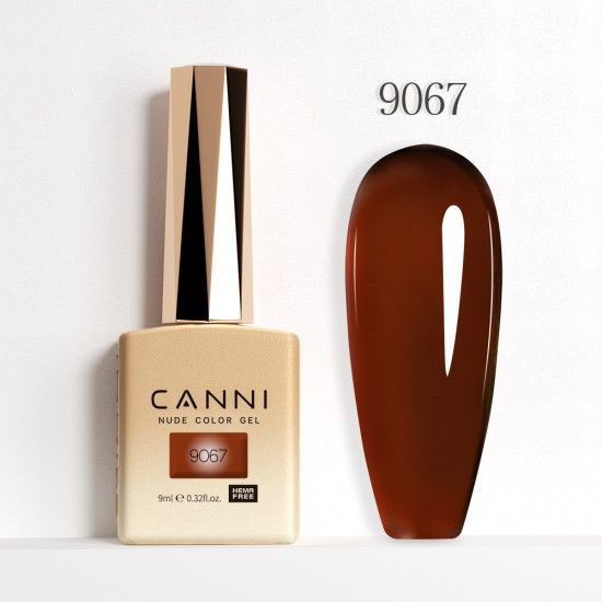 CANNI HEMA FREE UV/LED gél lakk 9ml No.9067 CANNI HEMA FREE UV/LED gél lakk 9ml No.9067