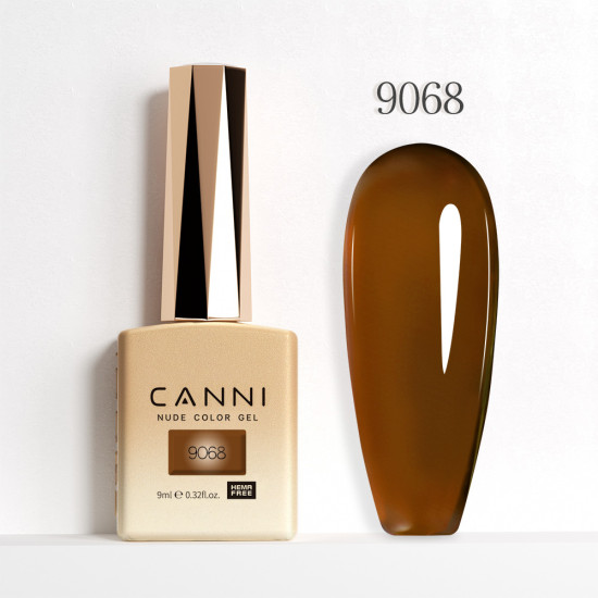 CANNI HEMA FREE UV/LED gél lakk 9ml No.9068 CANNI HEMA FREE UV/LED gél lakk 9ml No.9068