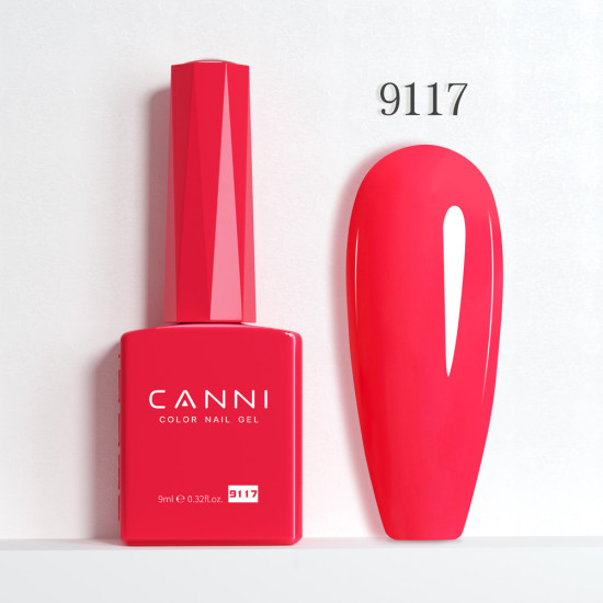 CANNI HEMA FREE UV/LED gél lakk 9ml- No.9117