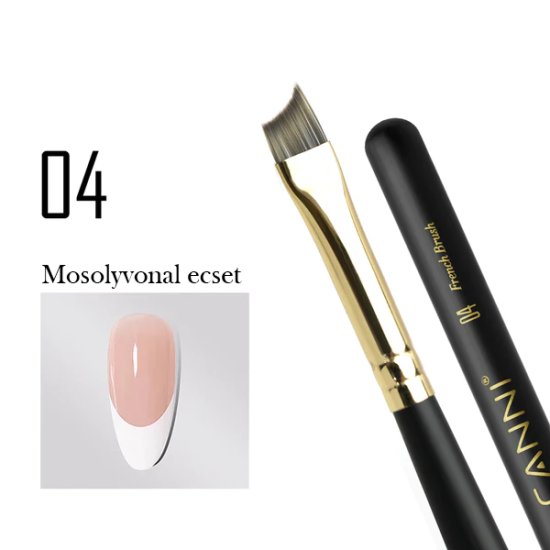 CANNI Prémium ecset No.04 - Francia mosolyvonal ecset CANNI Prémium ecset No.04 - Francia mosolyvonal ecset