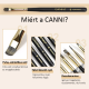 CANNI Prémium ecset No.03 - Lapos ovális ecset 8 mm CANNI Prémium ecset No.03 - Lapos ovális ecset 8 mm