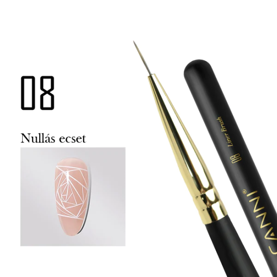 CANNI Prémium ecset No.08 - Nullás Long ecset 9 mm CANNI Prémium ecset No.08 - Nullás Long ecset 9 mm
