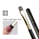 CANNI Prémium ecset No.03 - Lapos ovális ecset 8 mm CANNI Prémium ecset No.03 - Lapos ovális ecset 8 mm