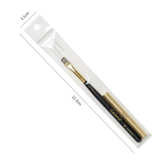 CANNI Prémium ecset No.03 - Lapos ovális ecset 8 mm CANNI Prémium ecset No.03 - Lapos ovális ecset 8 mm
