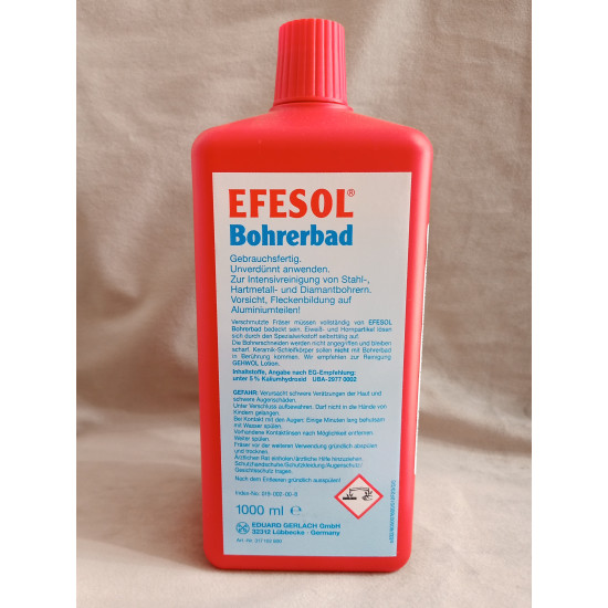 Efesol csiszolófej tisztító folyadék 1liter Efesol csiszolófej tisztító folyadék 1liter