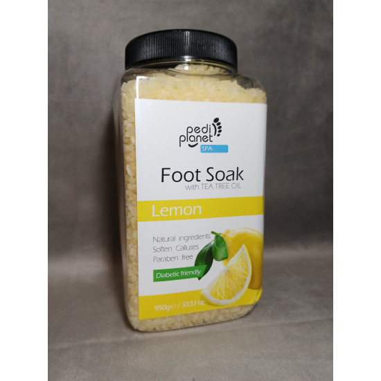 PEDI PLANET CITROMOS FÜRDŐSÓ LÁBÁZTATÁSHOZ TEAFAOLAJJAL 950G PEDI PLANET CITROMOS FÜRDŐSÓ LÁBÁZTATÁSHOZ TEAFAOLAJJAL 950G