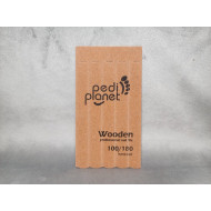 Pedi Planet törhető fa körömreszelő (100/180) (5db-os)