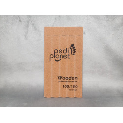 Pedi Planet törhető fa körömreszelő (100/180) (5db-os)