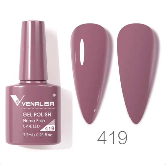 Venalisa UV/LED Gél Lakk 7.5 ml No.419 Venalisa UV/LED Gél Lakk 7.5 ml No.419