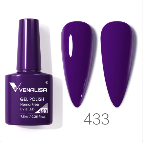 Venalisa UV/LED Gél Lakk 7.5 ml No.433 Venalisa UV/LED Gél Lakk 7.5 ml No.433