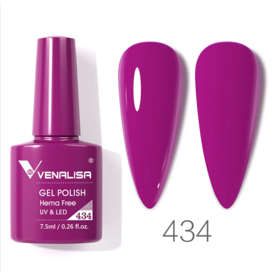 Venalisa UV/LED Gél Lakk 7.5 ml No.434 Venalisa UV/LED Gél Lakk 7.5 ml No.434