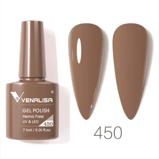 Venalisa UV/LED Gél Lakk 7.5 ml No.450 Venalisa UV/LED Gél Lakk 7.5 ml No.450