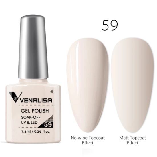 Venalisa UV/LED Gél Lakk 7.5 ml No.59 Venalisa UV/LED Gél Lakk 7.5 ml No.59