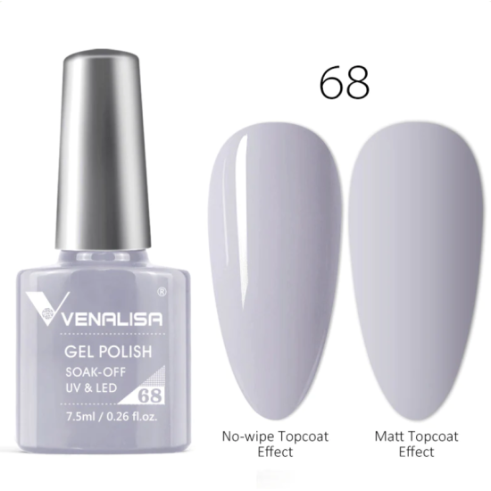 Venalisa UV/LED Gél Lakk 7.5 ml No.68 Venalisa UV/LED Gél Lakk 7.5 ml No.68