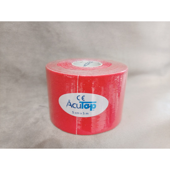 ACUTOP Classic Kineziológiai Tapasz 5 cm x 5 m Piros ACUTOP Classic Kineziológiai Tapasz 5 cm x 5 m Piros