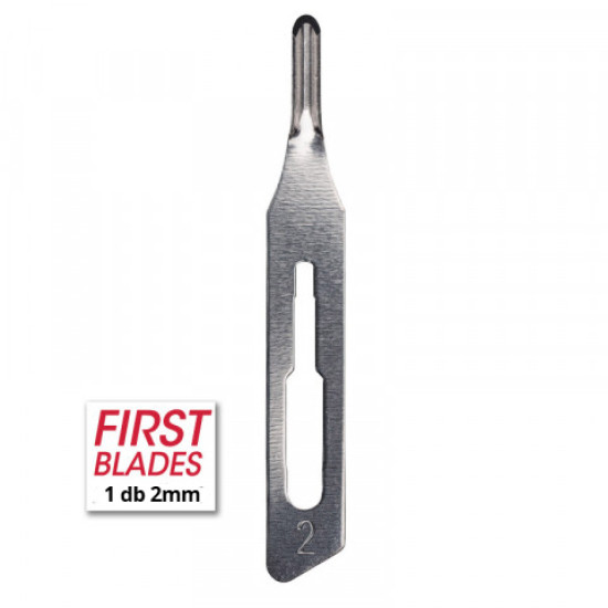 FIRST BLADES Medihalter szike 2mm - 1 db FIRST BLADES Medihalter szike 2mm - 1 db