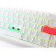Billentyűzet Ducky ONE 2 SF MX Speed Silver RGB LED Magyar (HU) Fehér