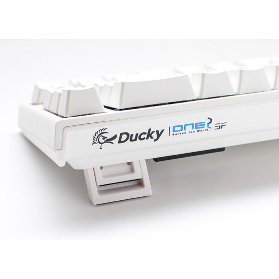 Billentyűzet Ducky ONE 2 SF MX Speed Silver RGB LED Magyar (HU) Fehér