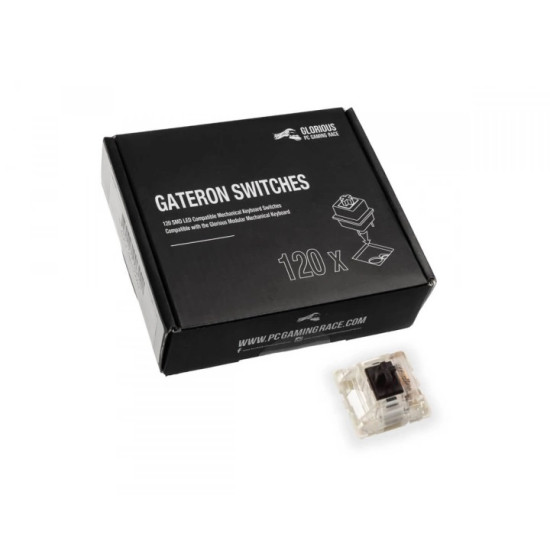 Billentyűzet kiegészítő Glorious Gateron Black Switch (120db) Billentyűzet kiegészítő Glorious Gateron Black Switch (120db)