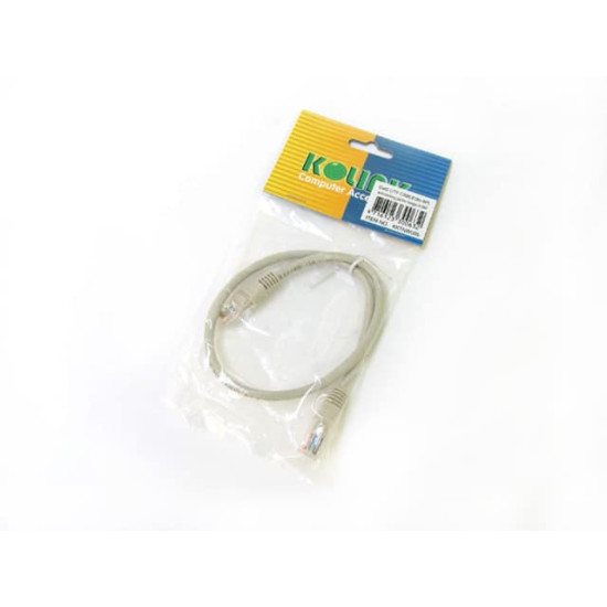 Kábel UTP Patch Kolink CAT5e 0.5m fekete Kábel UTP Patch Kolink CAT5e 0.5m fekete